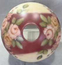 Hand-Painted Rose Lamp Shade