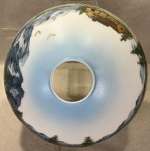 Hand-Painted Landscape Lamp Shade