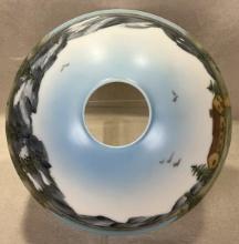 Hand-Painted Landscape Lamp Shade