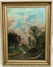 Early 20th Century, Mountain Landscape