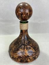 Italian Leather Decanter