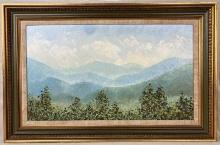 Dee McCollum (American, 1923 - 2012) Mountain Landscape