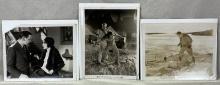 Three Early Movie Set Photographs