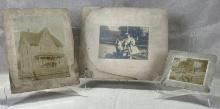 Three Early Photographs - Americana Scenes