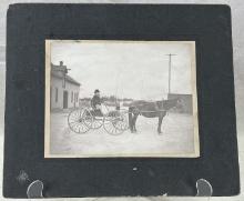 Early Equestrian Photograph, Pueblo, Colorado