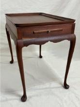 Vintage Walnut Tea Table