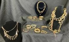 Gold Tone Jewelry Assortment
