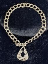 Sterling Silver Charm Bracelet