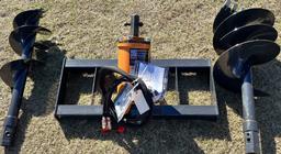 NEW Wolverine Auger and Driver 12&18 in Augers 38 In Max Depth