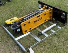 NEW Wolverine Skid Steer Concrete Breaker