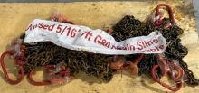 NEW BUlk Lot Of 5/16 Chain Slings