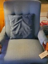 Blue Nook Chair