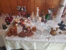 Antique Glass Bulk Lot