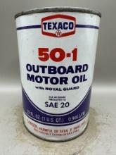Texaco 50-1 Outboard Motor Oil