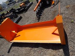 SKID STEER SNOW PUSHER