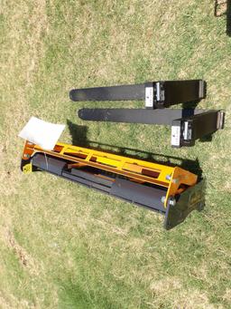 SKID STEER PALLET FORKS