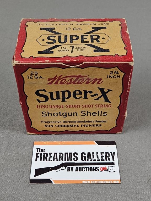 25rd Western SuperX Long Range 12GA Shotgun Shells