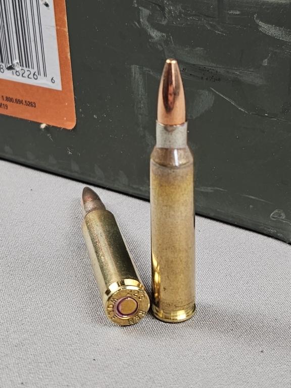 .223 Ammo in Metal Ammo Can