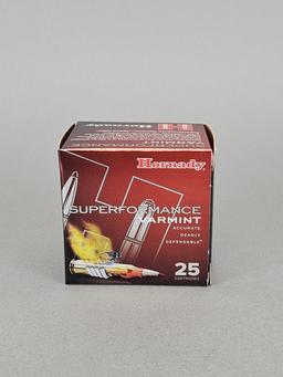 25rd Hornady Superformance Varmint 17 Hornet