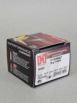 25rd Hornady Superformance Varmint 17 Hornet
