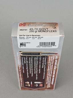20rd Hornady Lever Evolution 45-70 GOVT Ammo
