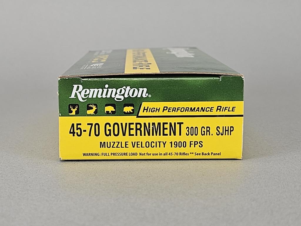 20rd Remington 45-70 GOVT 300gr SJHP Ammo