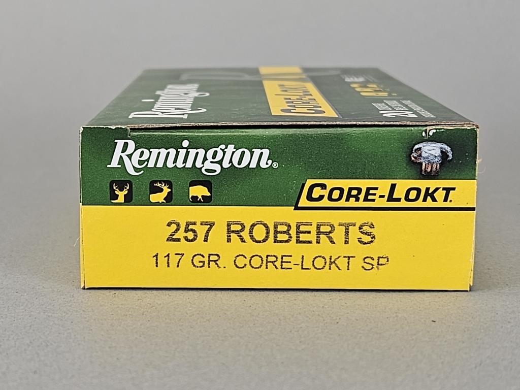 20rd Remington 257 Roberts SP Ammo