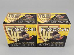 2 - 25rd Fiocchi Golden Pheasant 16GA Ammo
