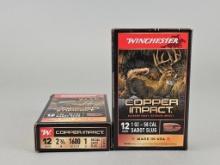 2 - 5rd Winchester 12GA Copper Impact Slugs