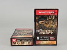 2 - 5rd Winchester 12GA Copper Impact Slugs