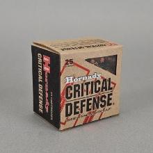 25rd Hornady Critical Defense 357 MAG Brass FTX