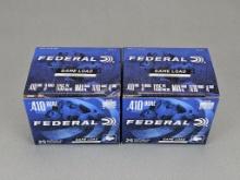 2-25rd Boxes Federal .410 Bore Game Loads