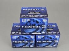 3-25rd Boxes Federal .410 Bore Game Loads