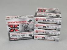 5-5rd Boxes Winchester Super-X .410GA HP Ammo