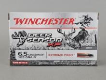 20rd Winchester Deer Season XP 6.5 Creedmoor Ammo