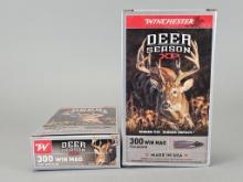 2-20rd Winchester Dear Season XP 300 Win Mag Ammo