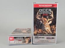 2-20rd Winchester Dear Season XP 300 Win Mag Ammo