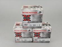 3 - 25rd Winchester 20GA High Brass Small Game