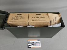 IMI 5.56 M855 Ammo in Metal Ammo Can