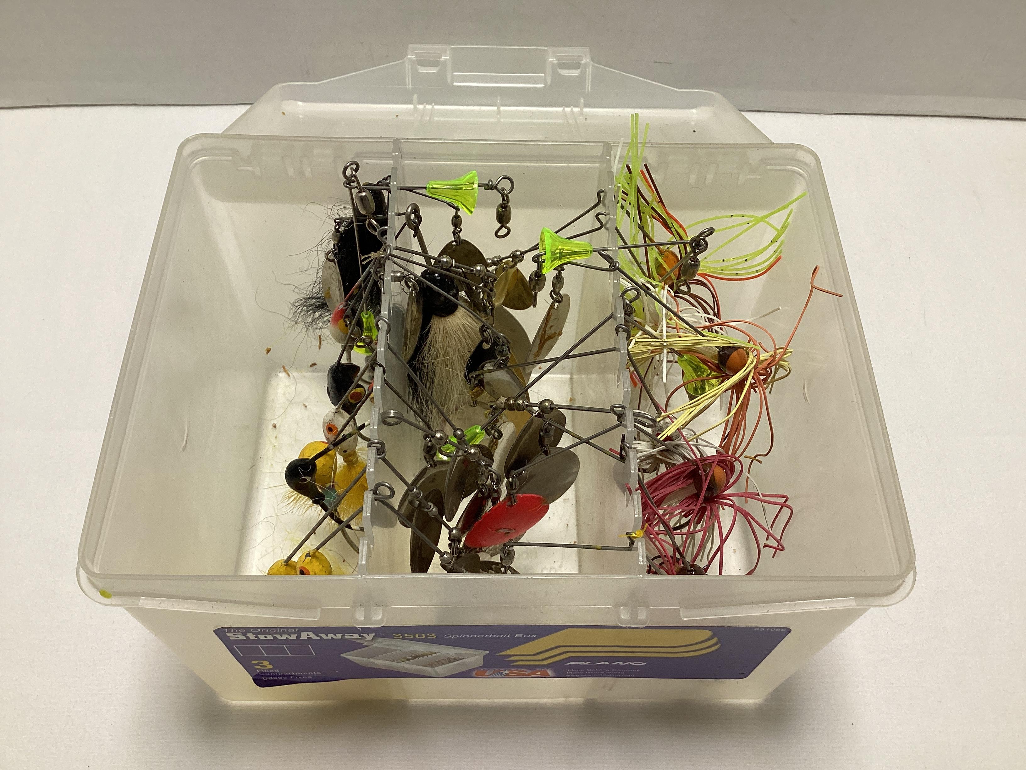 Plano Spinnerbait Box with Lures