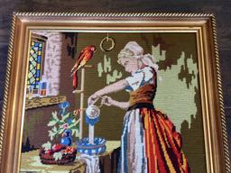 Framed Needlepoint