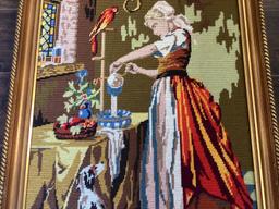 Framed Needlepoint