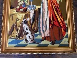 Framed Needlepoint