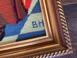 Framed Needlepoint