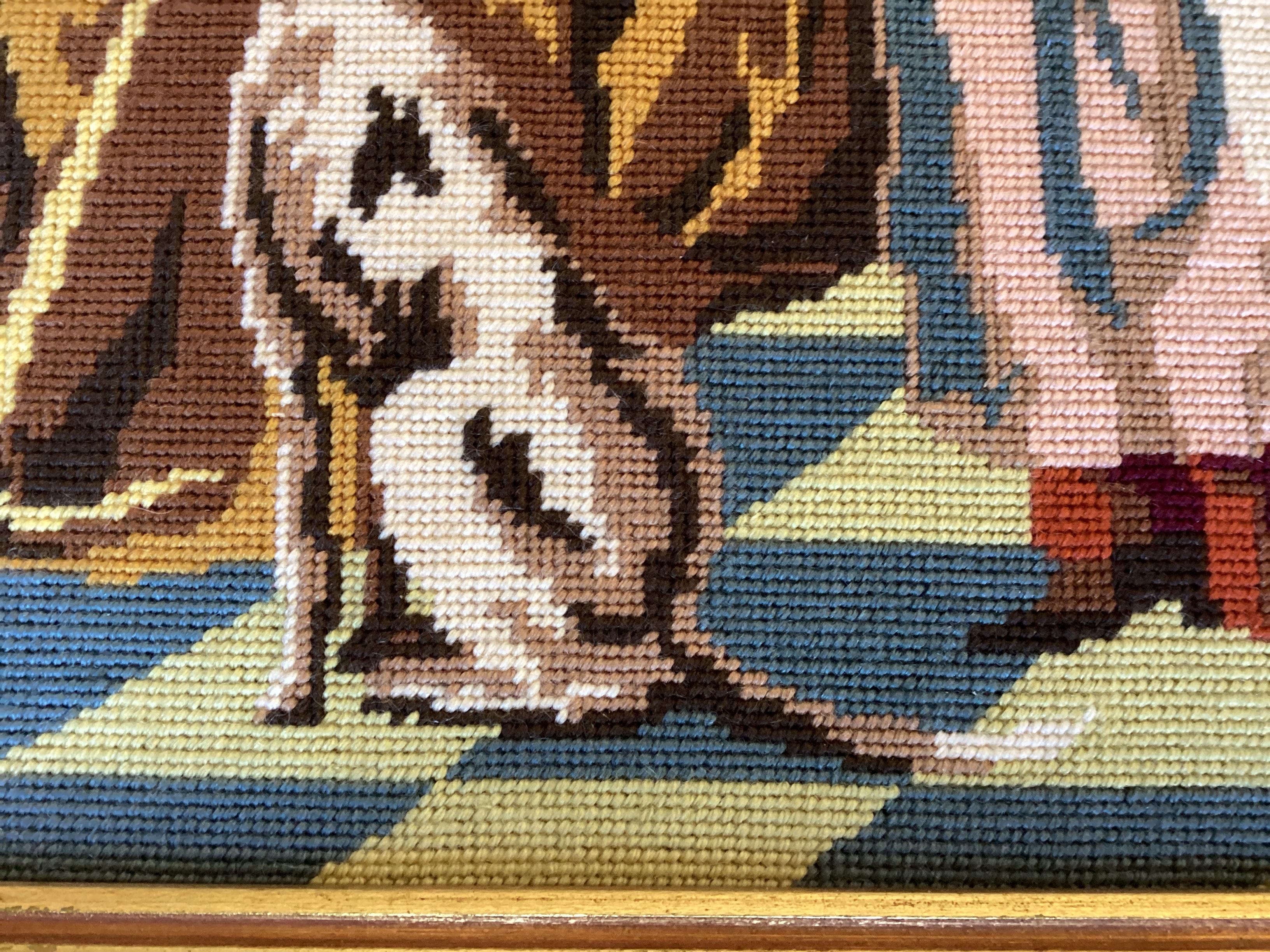 Framed Needlepoint