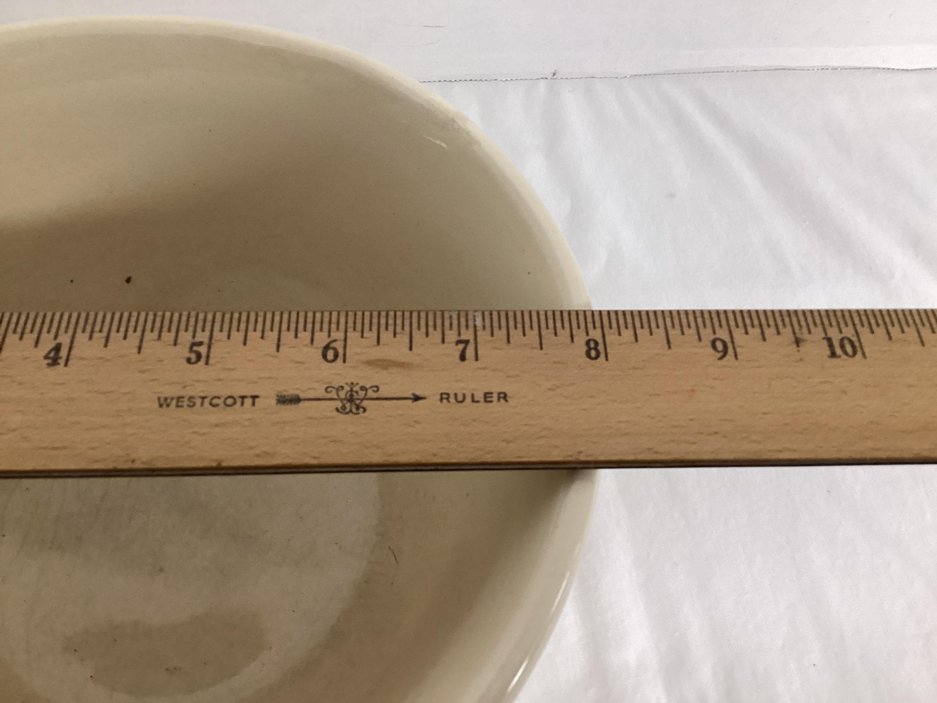 McCoy Mixing Bowl with Pink and Blue Stripes