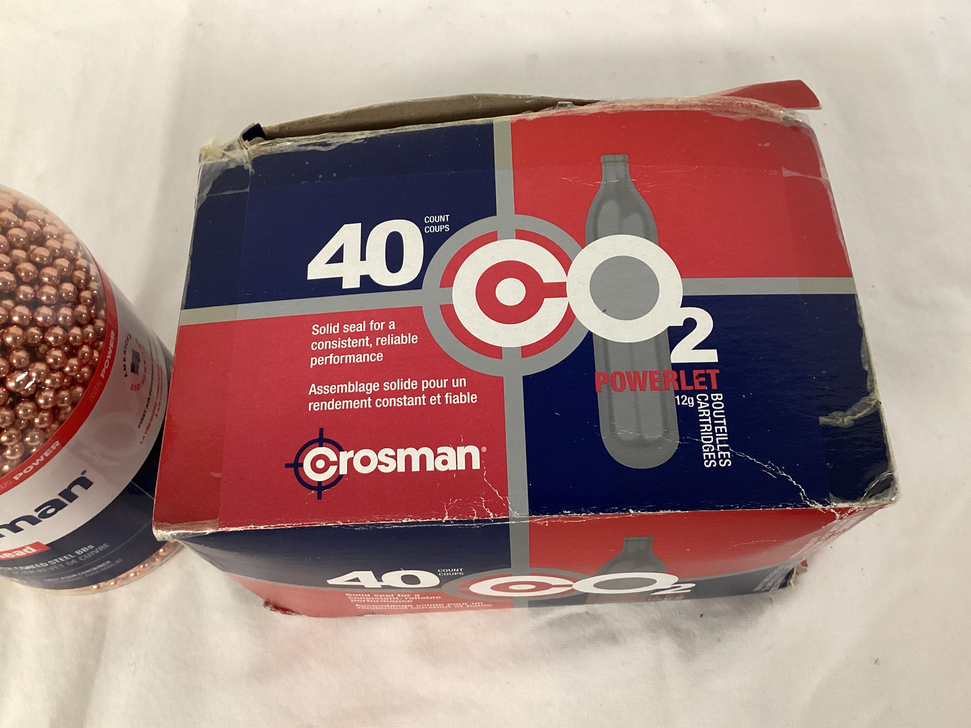 Crossman BB's and CO2 Cartridges