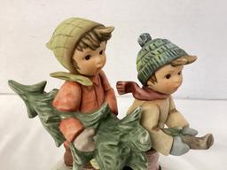 Goebel 1996 Tree Trimming Time Hummel Figurine