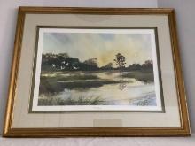 "Carolina Morning" Pencil Signed Print by Virginia Fouche
