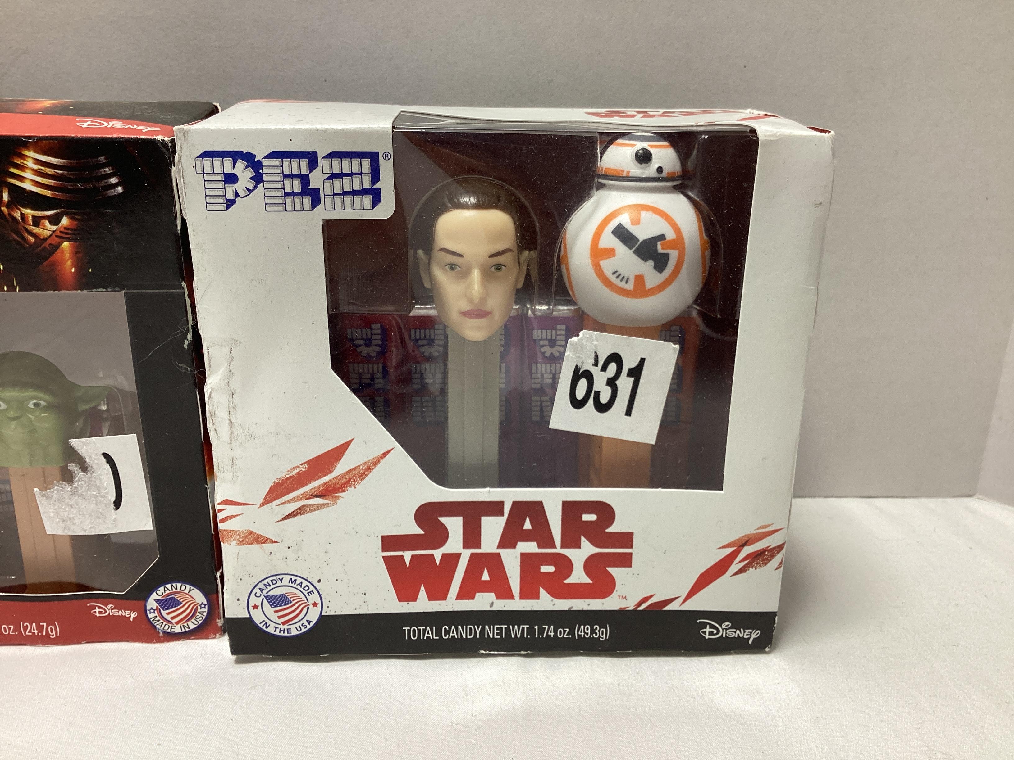 Three Star Wars PEZ Dispenser Sets